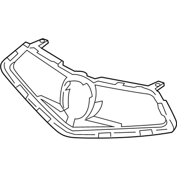 Acura 71121-TZ3-A11 Base, Front Grille