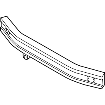 Infiniti 62030-1BA0A Reinforce-Front Bumper Center, Inner