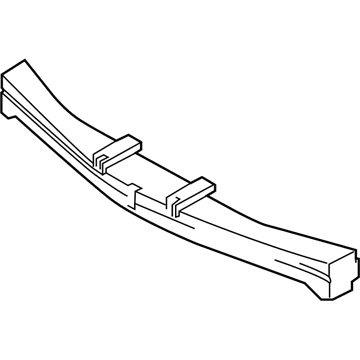 Infiniti 62090-5UA0A Absorber-Energy, Front Bumper