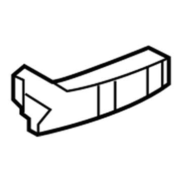 Infiniti 62222-5UA0A Bracket-Front Bumper Side, RH