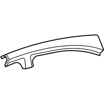 Lexus 61225-53010 Rail, Roof Side Outer Upper No.1, RH