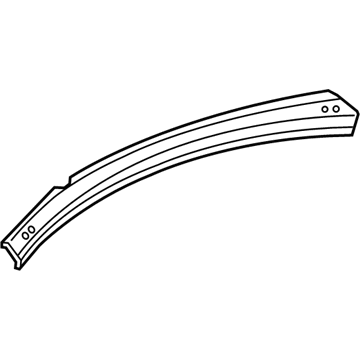 Lexus 61071-53901 Rail, Roof Side, Outer RH