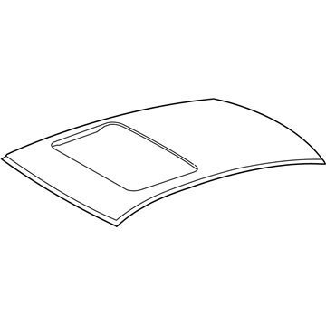 Lexus 63111-53060 Panel, Roof