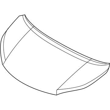 Nissan F5100-3LMMC Hood Assembly "BOM"