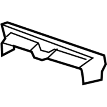 GM 15901787 Rear Panel