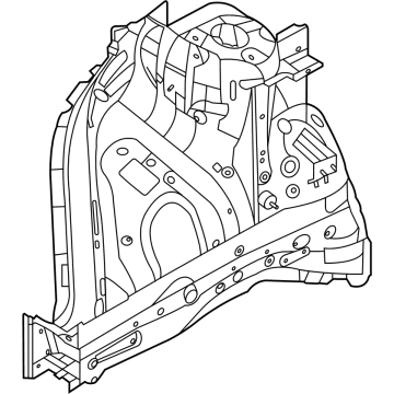 Kia 64501R0000 Panel Assembly-FNDR APRO