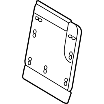 Toyota 71701-0C030-B0 Seat Back Panel