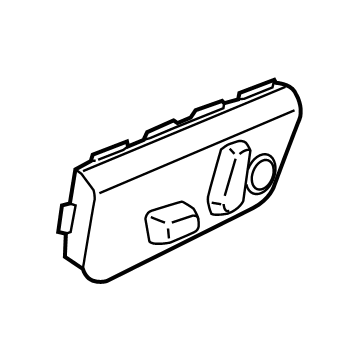 BMW 61-31-5-A1B-FE7 SWITCH SEAT ADJUSTMENT LEFT:613010