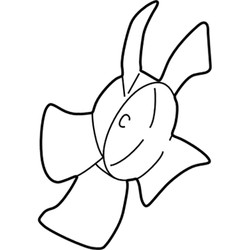 Infiniti 21486-CA000 Fan - Motor