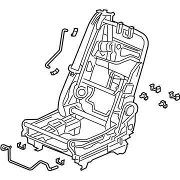 Honda 81302-THR-L02ZA FRAME, R- *YR507L*