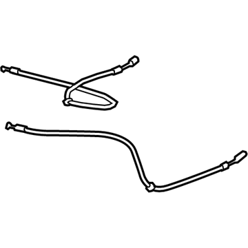 Honda 81398-THR-A01 Cable, Lock Release (Inner)