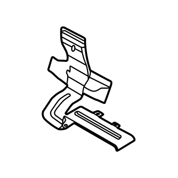 Ford LJ6Z-19B680-R DUCT - AIR VENT