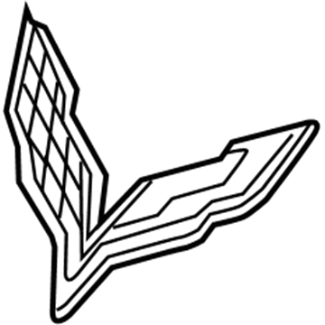 GM 84658772 EMBLEM ASM- *BRIGHT CHROMM
