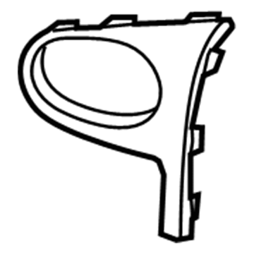 BMW 51-11-7-296-825 Trim, Bumper, Front Left