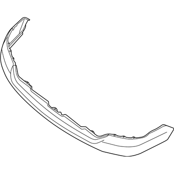 Nissan 62025-1PA0A Front Bumper Fascia, Upper