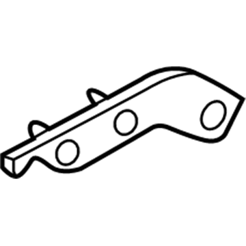 Nissan 62224-1PA0A Bracket-Front Bumper Side, RH