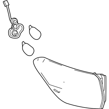 Toyota 81560-0E100 Combo Lamp Assembly