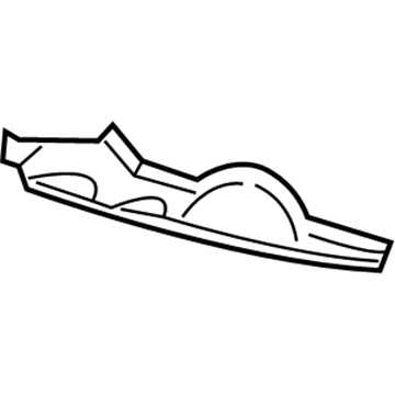 Honda 71504-T3V-A00 Cover, Finisher