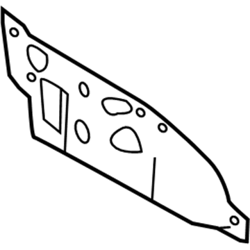 Nissan 67896-9KA0A INSULATOR-Dash Lower, RH