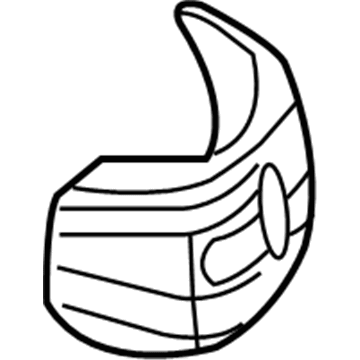 Ford 6E5Z-5E258-CA Converter Shield