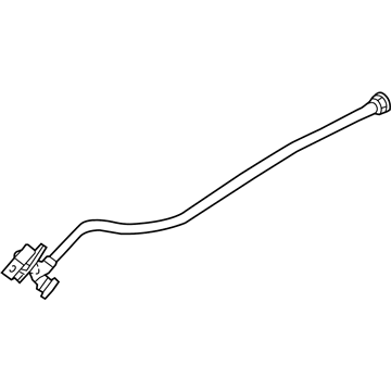 BMW 13-90-7-643-105 Tank Ventilation Line W/ Pressure Sensor