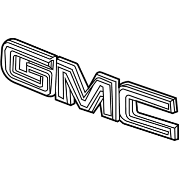 GM 84796749 EMBLEM ASM-FRT GRL *VADER CHROMEE