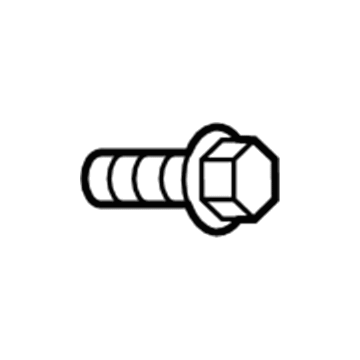 Mopar 6104258AA Bolt-HEXAGON FLANGE Head