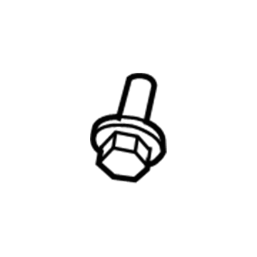 Mopar 6509570AA Bolt-HEXAGON Head