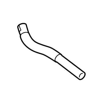 Lexus 16552-F0030 HOSE, INTERCOOLER CO