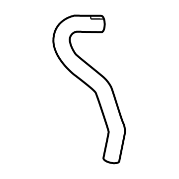 Lexus 16554-F0020 HOSE, INTERCOOLER CO
