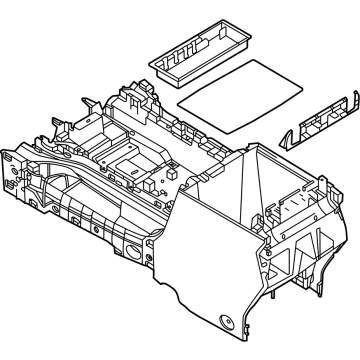 Ford PC3Z-26045A36-AA CONSOLE ASY