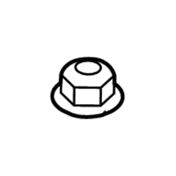 BMW 33-30-6-760-587 Hex Nut With Flange