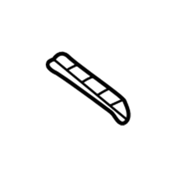 BMW 51-46-8-204-317 Left Package Shelf Vent Louvre