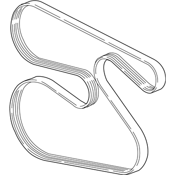 GM 12649097 Serpentine Belt