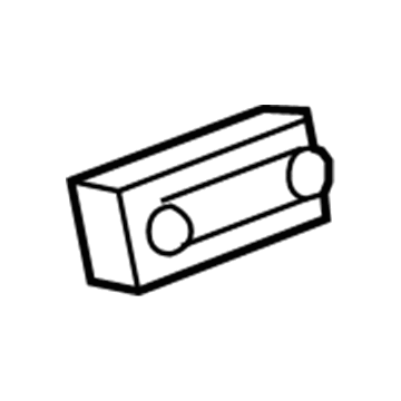 GM 15886277 Heater & AC Control