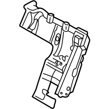 Toyota 71017-0E010 Seat Back Frame