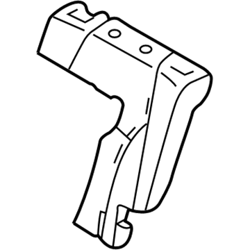 Lexus 71651-0E010 Pad, Rear Seat Back, RH(For Separate Type)