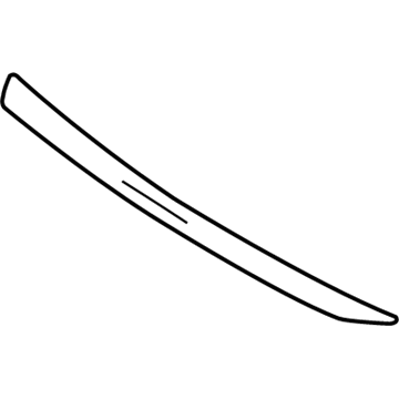 Hyundai 3Q027-ADU00 Rear Bumper Appliqué