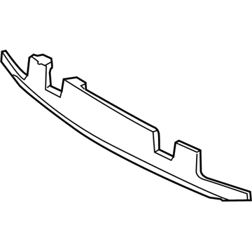 Hyundai 86620-3Q000 Absorber-Rear Bumper Energy
