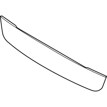 Kia 87371D9030 Moulding-Back Panel