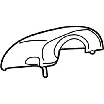 Mopar 5GE09BD1AD SHROUD-Steering Column