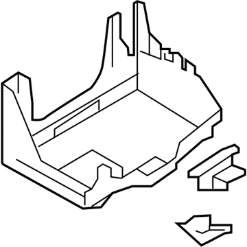 Infiniti 64860-7S000 Bracket-Battery
