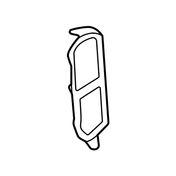 Hyundai 655Y8-K5000 BULKHEAD-PARTITION LWR RR, LH