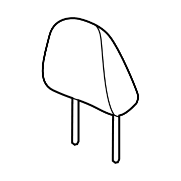 Honda 81140-TGS-A01ZA HEADREST (TYPEV)