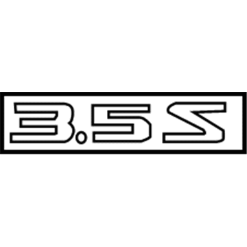 Nissan 90896-5Z000 Rear Emblem
