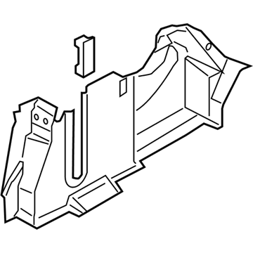 Ford DP5Z-5445422-AD Side Trim Panel