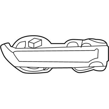 Honda 71107-T7A-J10 BRACKET, R. FOGLIGHT