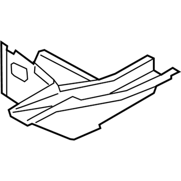 BMW 41-11-7-267-023 Rear Left Engine Support