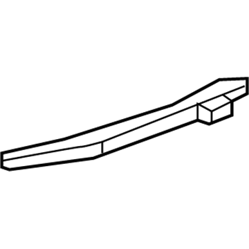 Nissan 85226-3NF0A Bracket-Rear Bumper Side, RH