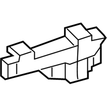 Nissan 85092-3NF0A Absorber-Energy, Rear Bumper RH